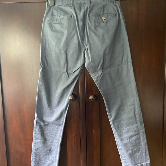 Men’s J. Crew Flex Pant Slim, Navy - Picture 4 of 4